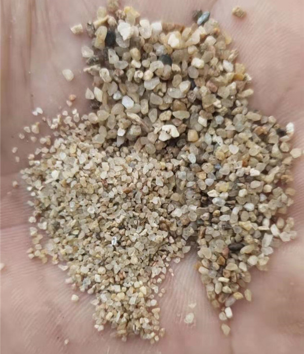 水洗砂，濾料砂