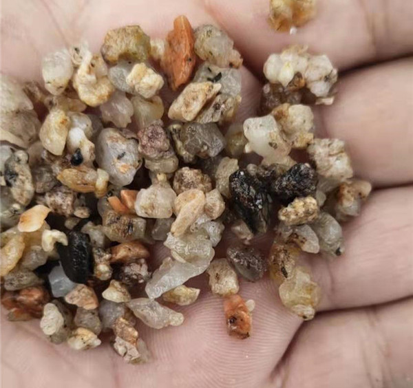水洗砂，濾料砂